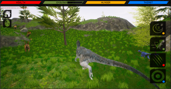 Herunterladen Allosaurus Dinosaur Simulator Simulatoren für Android Bildschirmfoto 6