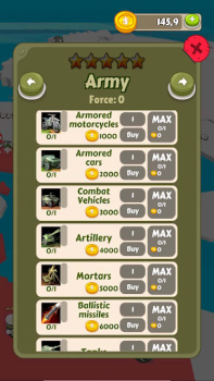 Herunterladen Country Balls: Idle War 3D Arkade für Android Bildschirmfoto 4