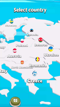 Herunterladen Country Balls: Idle War 3D Arkade für Android Bildschirmfoto 6