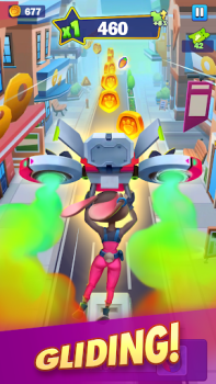 Herunterladen Runner Heroes: Endloses Skaten Aktion für Android Bildschirmfoto 3