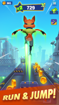 Herunterladen Runner Heroes: Endloses Skaten Aktion für Android Bildschirmfoto 4