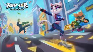 Herunterladen Runner Heroes: Endloses Skaten Aktion für Android Bildschirmfoto 6
