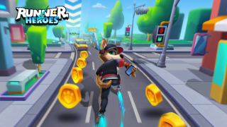 Herunterladen Runner Heroes: Endloses Skaten Aktion für Android Bildschirmfoto 7