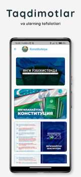 Herunterladen Yangi Konstitutsiya 2023 Bücher und Leitfäden für Android Bildschirmfoto 2