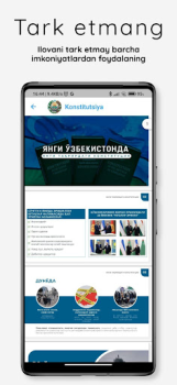 Herunterladen Yangi Konstitutsiya 2023 Bücher und Leitfäden für Android Bildschirmfoto 3