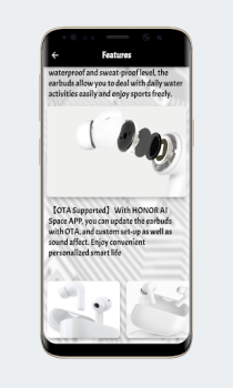 Herunterladen Honor Earbuds X3 Lite Guide Werkzeuge für Android Bildschirmfoto 3