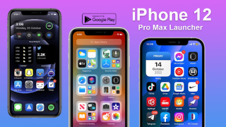 Herunterladen iphone 12 pro max launcher Personalisierung für Android Bildschirmfoto 2