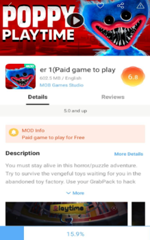 Herunterladen PlayMods Installer Guide mods Unterhaltung für Android Bildschirmfoto 3