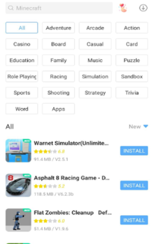 Herunterladen PlayMods Installer Guide mods Unterhaltung für Android Bildschirmfoto 4