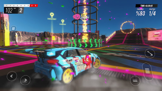 Herunterladen Rally Horizon Rennen für Android Bildschirmfoto 2