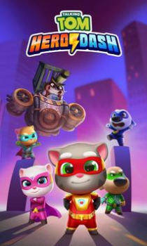 Herunterladen Talking Tom Hero Dash Aktion für Android Bildschirmfoto 6