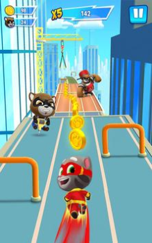 Herunterladen Talking Tom Hero Dash Aktion für Android Bildschirmfoto 7