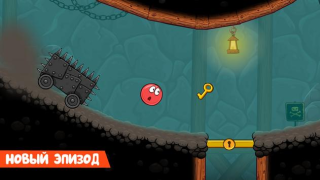 Herunterladen Red Ball 4 Arkade für Android Bildschirmfoto 3