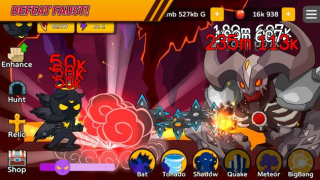 Herunterladen Raising Devil (Idle, Clicker) Simulatoren für Android Bildschirmfoto 2