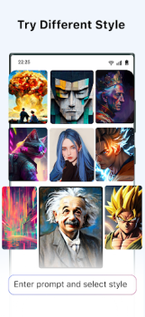 Herunterladen kaiber: ki bild generator Kunst & Design für Android Bildschirmfoto 4