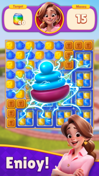 Herunterladen Dream Mania - Match 3 Spiele Puzzle-Spiele für Android Bildschirmfoto 2