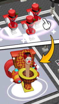 Herunterladen Skibidi toilet road fight Simulatoren für Android Bildschirmfoto 5