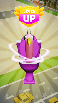 Herunterladen Skibidi toilet road fight Simulatoren für Android Bildschirmfoto 6