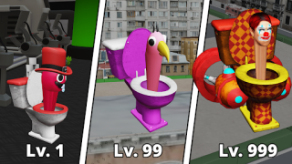 Herunterladen Skibidi toilet road fight Simulatoren für Android Bildschirmfoto 7