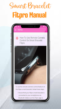 Herunterladen Smart Bracelet Fitpro manual Arbeit für Android Bildschirmfoto 5