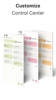 Herunterladen Controls Android 14 Style Personalisierung für Android Bildschirmfoto 3