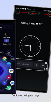 Herunterladen Jarvis Scifi:Epischer Launcher Personalisierung für Android Bildschirmfoto 7