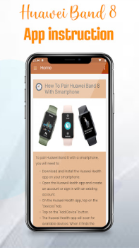 Herunterladen Huawei Band 8 app instruction Werkzeuge für Android Bildschirmfoto 5