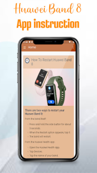 Herunterladen Huawei Band 8 app instruction Werkzeuge für Android Bildschirmfoto 6