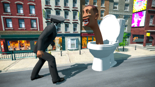 Herunterladen Skibidi Cameraman Toilet Mod Abenteuer für Android Bildschirmfoto 4