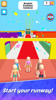 Herunterladen Fashion Quest: Dress Up Runway Simulatoren für Android Bildschirmfoto 2