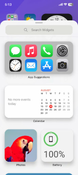 Herunterladen Launcher iOS 17 Personalisierung für Android Bildschirmfoto 6