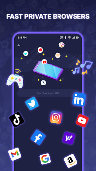 Herunterladen VPN - Fast Secure Proxy Werkzeuge für Android Bildschirmfoto 6