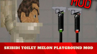 Herunterladen Skibidi Toilet Mod For Melon Unterhaltung für Android Bildschirmfoto 3