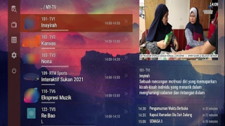 Herunterladen MYiPTV4U Live TV Malaysia Unterhaltung für Android Bildschirmfoto 2
