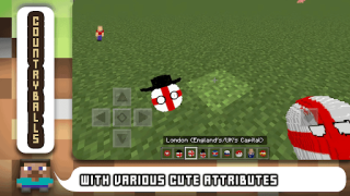 Herunterladen Mob Countryballs Mod for MCPE Unterhaltung für Android Bildschirmfoto 2