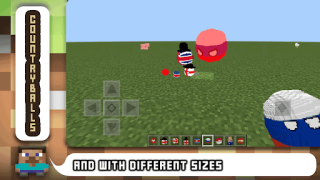 Herunterladen Mob Countryballs Mod for MCPE Unterhaltung für Android Bildschirmfoto 3