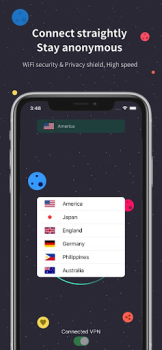 Herunterladen VPN cat master Werkzeuge für Android Bildschirmfoto 2