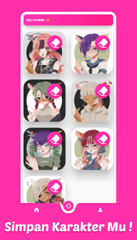 Herunterladen Anime Maker : Dress Up Anime Gelegentlich für Android Bildschirmfoto 2