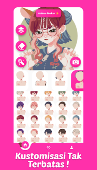 Herunterladen Anime Maker : Dress Up Anime Gelegentlich für Android Bildschirmfoto 4