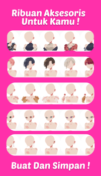 Herunterladen Anime Maker : Dress Up Anime Gelegentlich für Android Bildschirmfoto 5