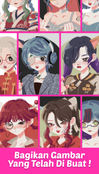 Herunterladen Anime Maker : Dress Up Anime Gelegentlich für Android Bildschirmfoto 6
