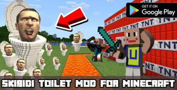 Herunterladen Skibidi Toilet 3 mod Minecraft Personalisierung für Android Bildschirmfoto 4