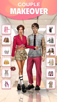 Herunterladen Mode Paar Anzieh Stylen Spiele Gelegentlich für Android Bildschirmfoto 2