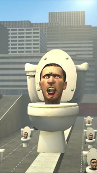 Herunterladen skibidi toilet game Simulatoren für Android Bildschirmfoto 2