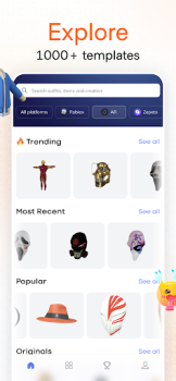 Herunterladen Customuse: Skins Maker Roblox Kunst & Design für Android Bildschirmfoto 3