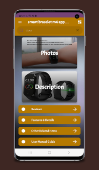 Herunterladen Smart bracelet m4 guide Lebensstil für Android Bildschirmfoto 2