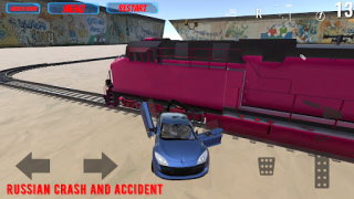 Herunterladen Russian Crash And Accident Rennen für Android Bildschirmfoto 2