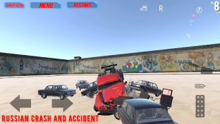 Herunterladen Russian Crash And Accident Rennen für Android Bildschirmfoto 3