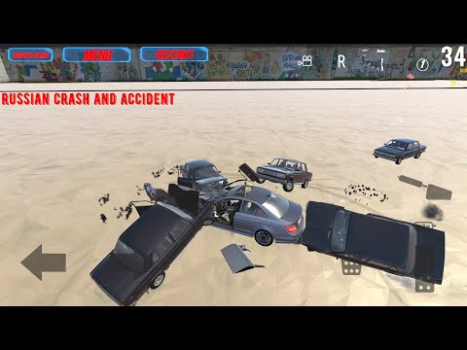 Herunterladen Russian Crash And Accident Rennen für Android Bildschirmfoto 8