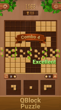 Herunterladen QBlock Puzzle: Gedankenspiele Puzzle-Spiele für Android Bildschirmfoto 4